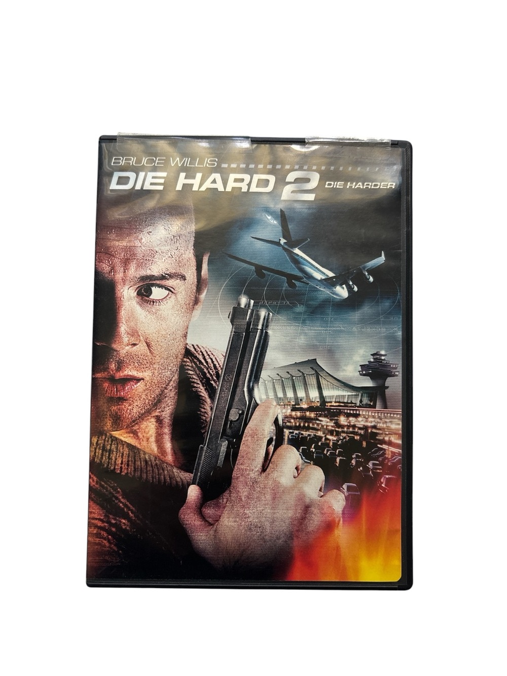 Die Hard 2 DVD - Action Thriller Movie Cover (Blue, Black, Orange)